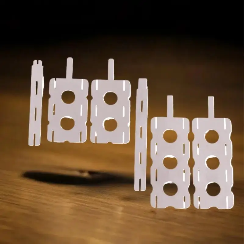 30pcs 18650 Lithium Battery Nickel Sheet 5Set Polygonal Battery Nickel Sheet For Spot Welding Machine Batteries Connection Sheet