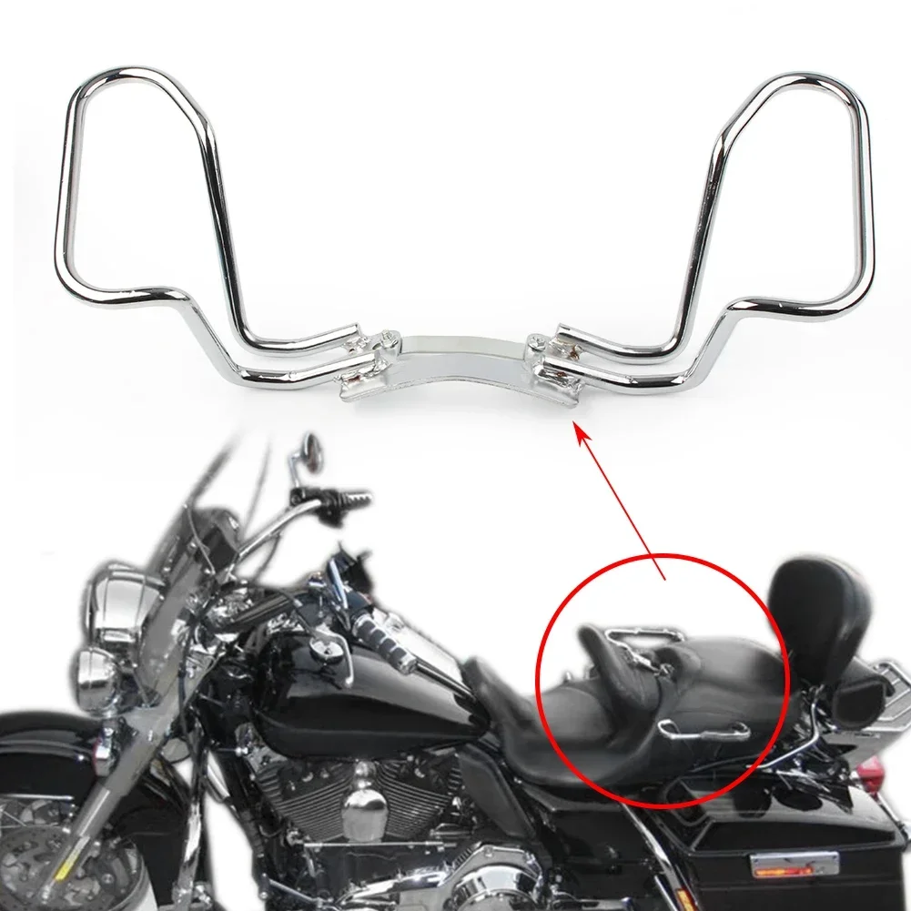 

Motorcycle Rear Passenger Hand Grab Rail Kits Chrome For Harley Touring FLHT FLHR FLHX FLTR 2009 2010 2011 2012 2013