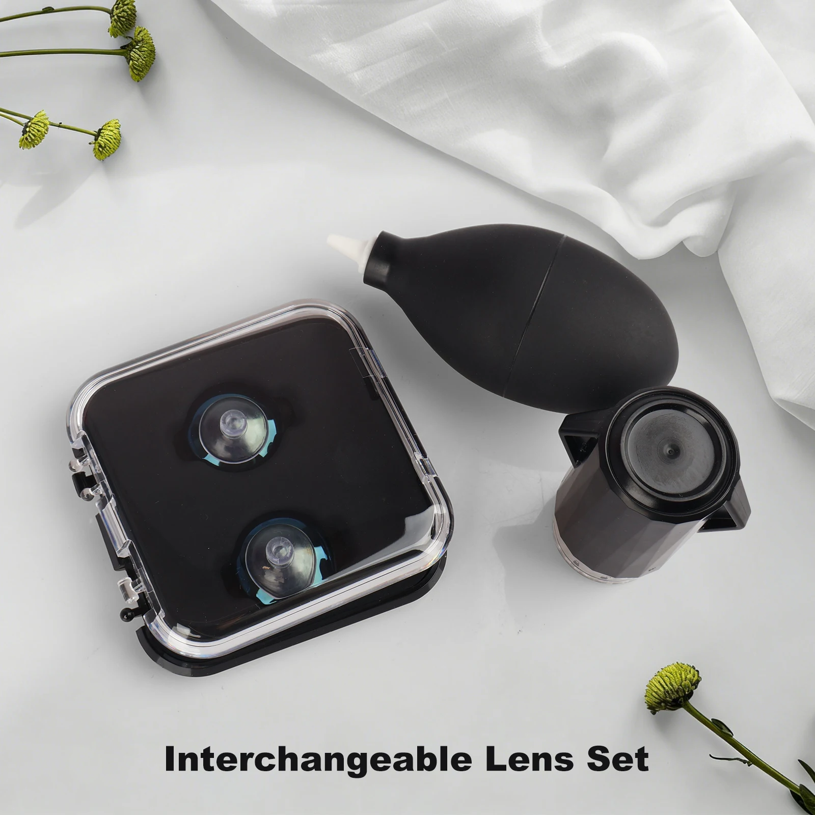Repair Lens Handy Kit Seamless Optical Fit Replaceable Lens Kit DIY Installation with Removal Tool for Insta 360 X5 Accessories
