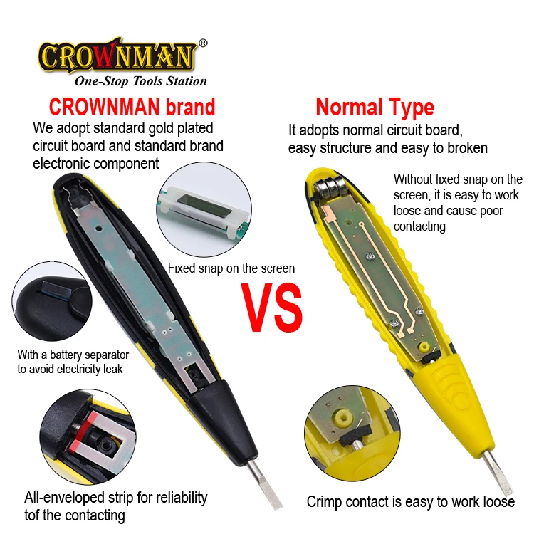 CROWNAMN Multifunctioneel met CE-certificaat 220V digitale spanning