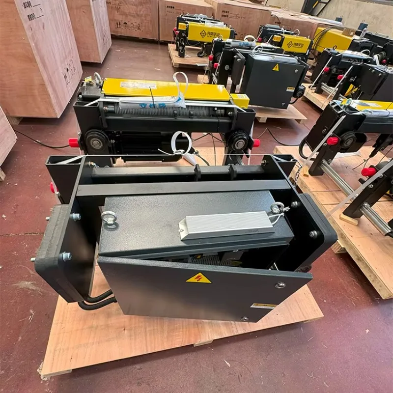 CE Certified 5 Ton European Wire Rope Hoist With Sling Industrial Lifter for Overhead Bridge Crane Monorail Operation