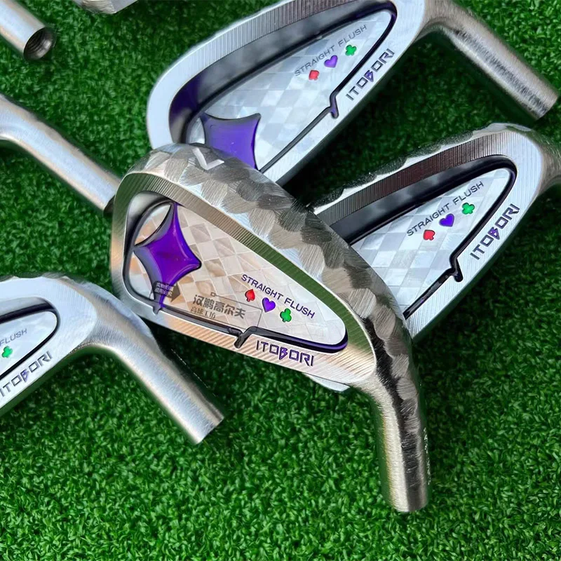 New Itobori Golf Club Itobori Poker Golf Forged Irons Set #4-#P(7pcs)  Violet Itobori Irons