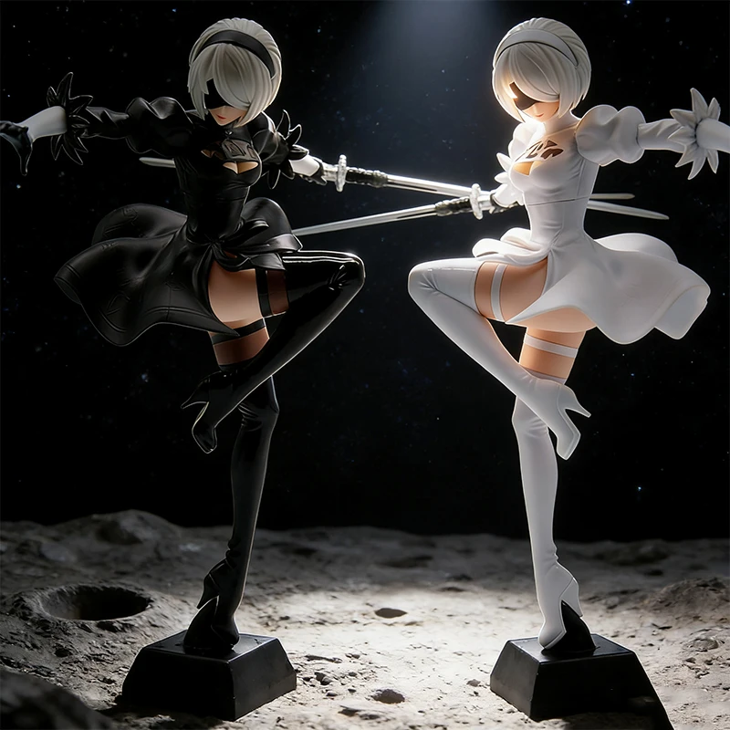 No.2 Type B Black/White Ver. Anime Figure Collectible Model Statue Desktop Decoration Gift PVC Statue