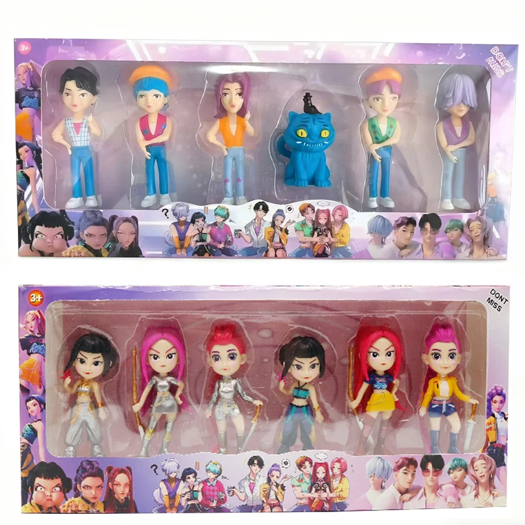 2026 جديد أنيمي KPop الشيطان هنتر دمية لعبة من الفينيل رومي ميرا زوي شخصية قناع الفينيل صندوق أعمى حلية لعبة هدية الكريسماس