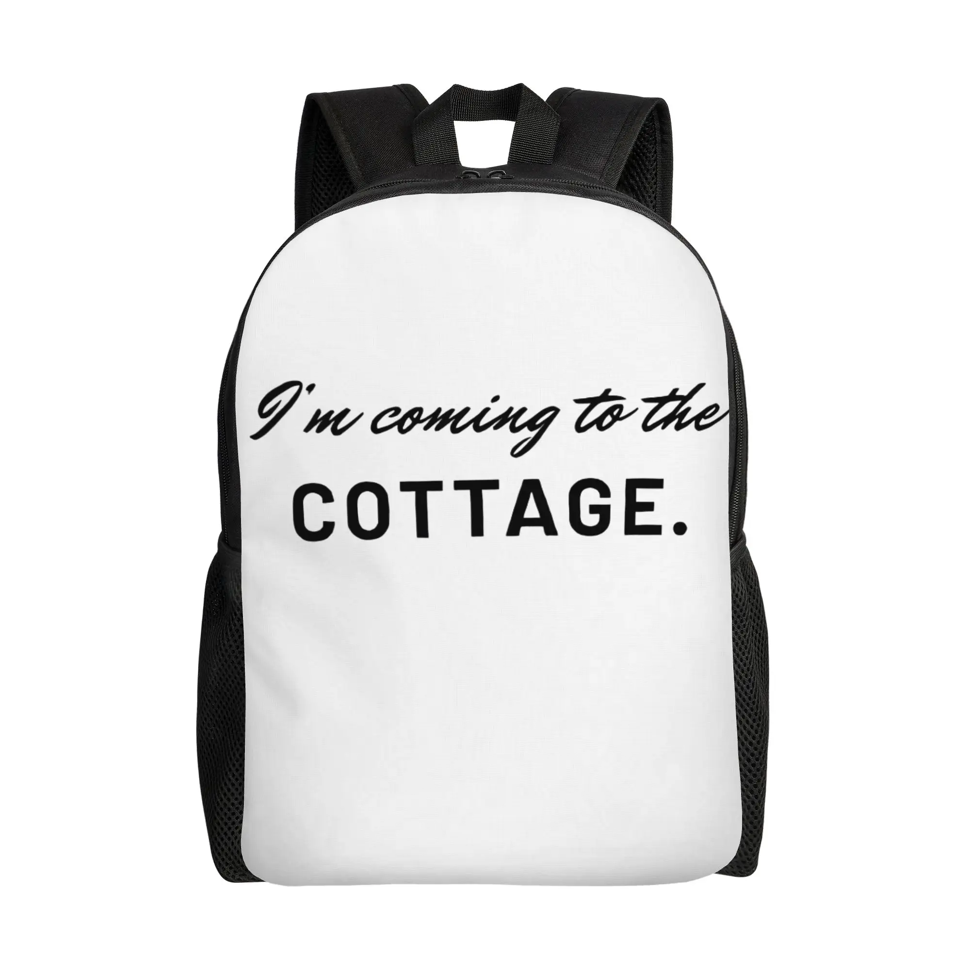

We're coming to the cottage Heated Rivalry Backpack Fashion Backpacks Girl Hiking High School Bags High Quality Rucksack