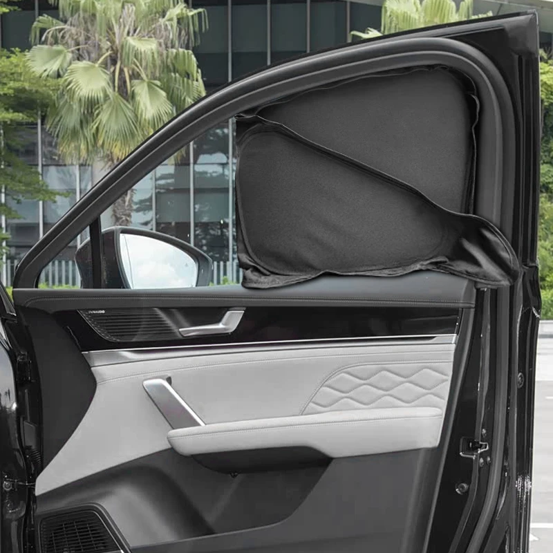 

Черная солнцезащитная шторка для окон автомобиля BYD TANG TAN EV 2022-наст. время, защита от УФ-излучения, теплоизоляция, защитный чехол, аксессуар для интерьера