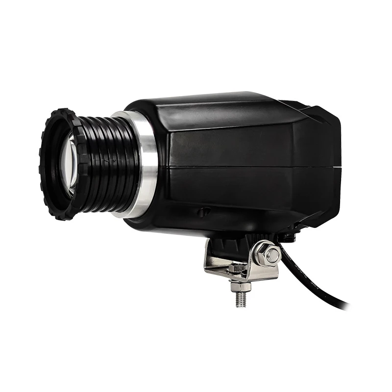20W IP67 Waterproof Safety Warning Projector Lamp with Logo Projection for Forklift Construction Vehicles for Heavy Equipment