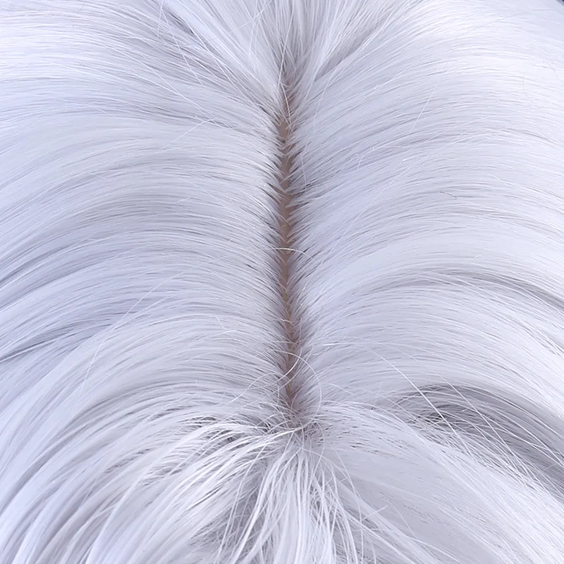 Parrucca sintetica lunga diritta Cuoio capelluto naturale Resistente al calore Costume da festa per cosplay Abbigliamento quotidiano da donna