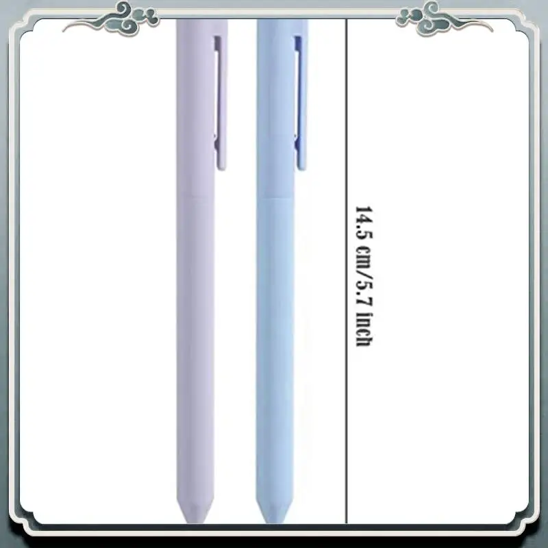 컬러 젤 펜 파스텔 잉크 색상 빠른 건조 잉크 펜 중립 펜 파인 팁 0.5Mm 사무용품 쓰기 저널