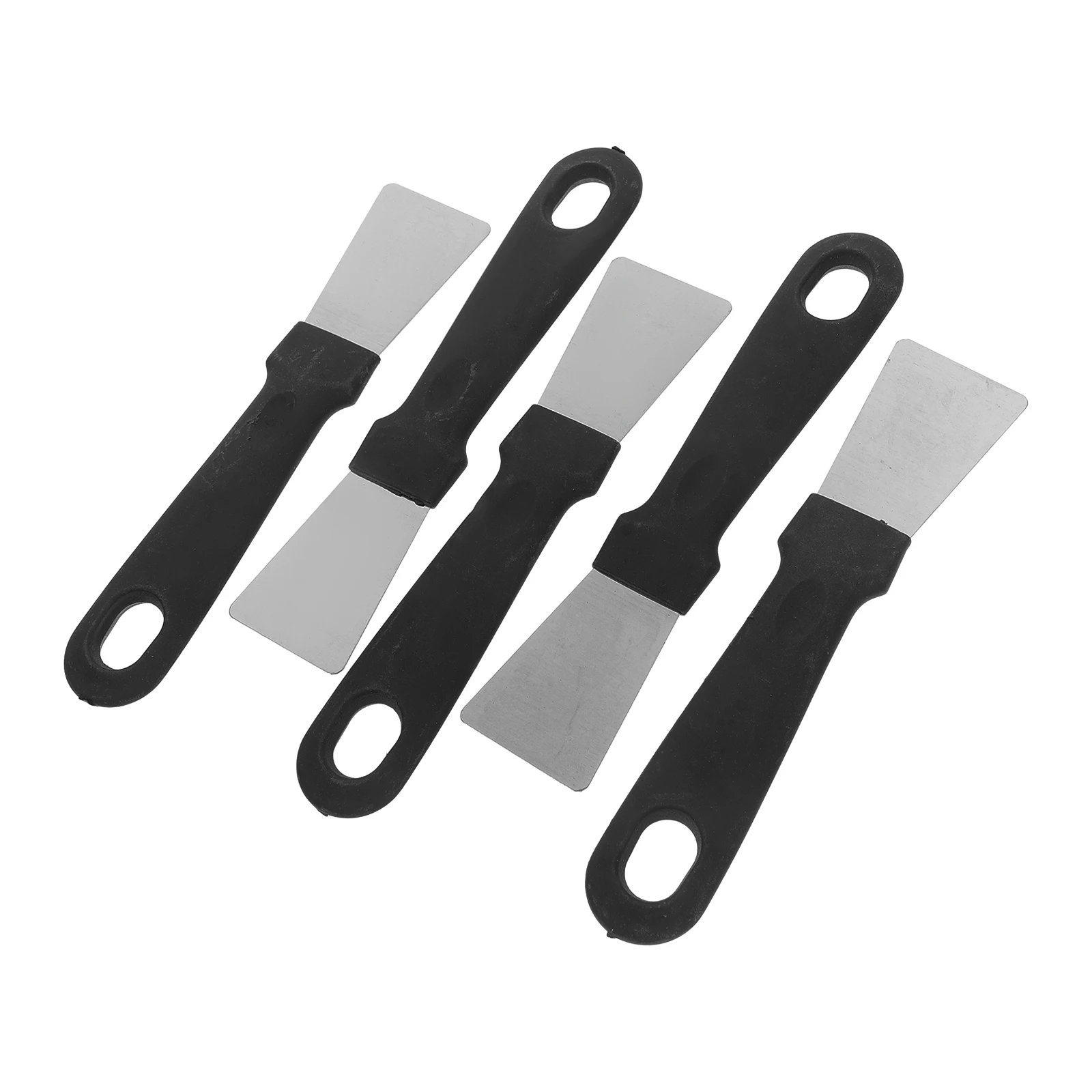 

5 Pcs Cleaning Shovel Flat Spatula Asian Gadgets Multifunction Dish Scraper Stainless Steel Cast Iron