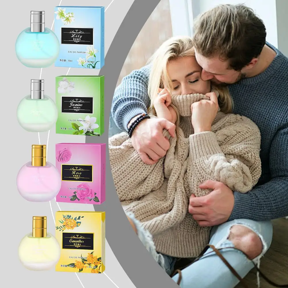 Perfume Womens Long Lasting Enchanter Rose Floral Fragrance Body Sprays Moisturize Fresh Scent Skin Deodorant Pheromone Perfumes