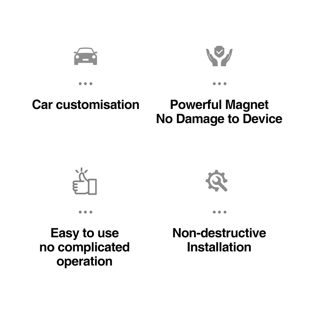 For Tesla Model 3 Highland Model Y Launch Juniper 2025 2026 Magnetic Car Phone Mount Anti Shake Vibration Proof Holder Stand