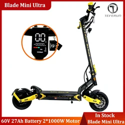 EU Stock Blade Mini Ultra 60V 27Ah TFT Display Inside NFC 2*1000W Dual Motor Full Hydraulic Brake Blade MINI Ultra