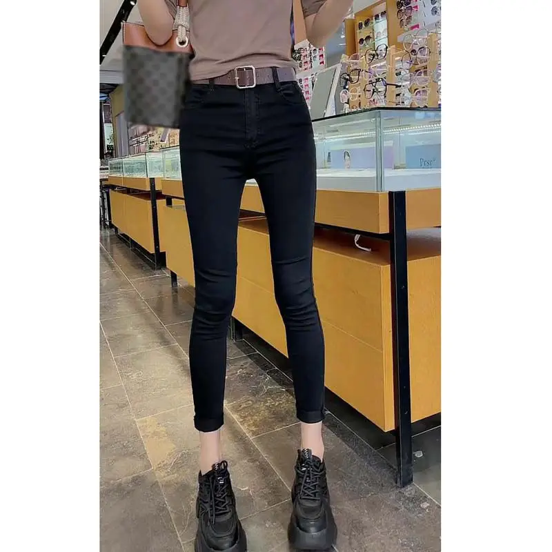 White Super Wide Leg Jeans Skirt Slacks Women Trousers Spring Summer New Loose Denim Pants High-rise Slimming Baggy Flared Pants