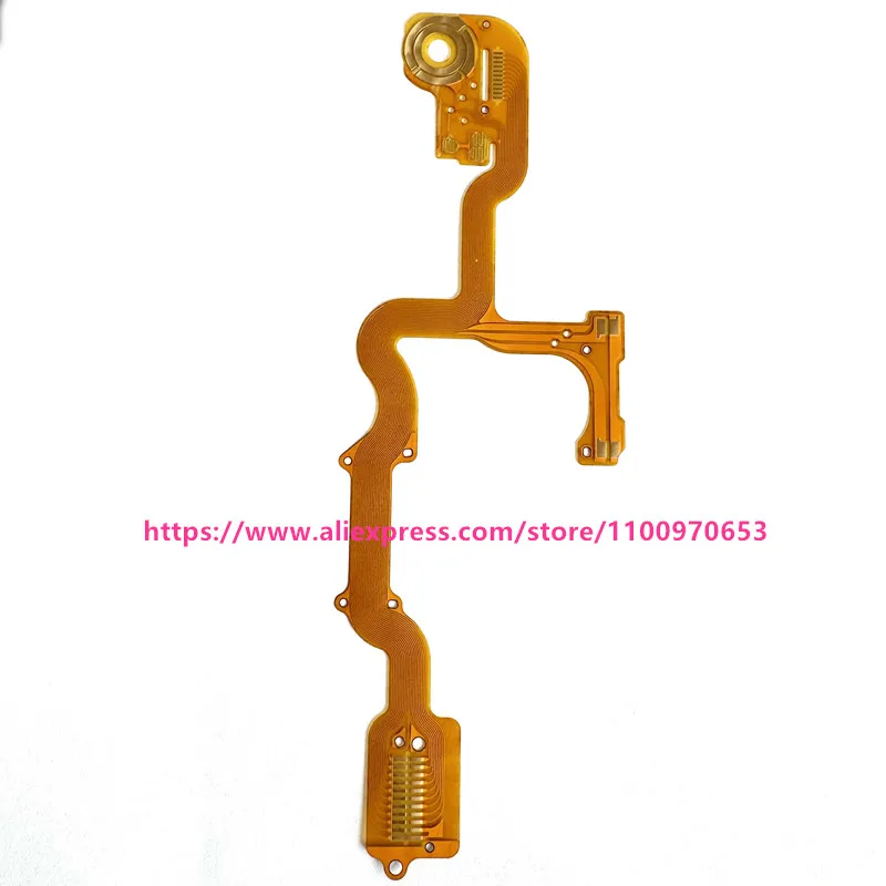 Novo cabo flexível lcd fpc para canon 180 placa de fita parte de reparo de câmera de vídeo