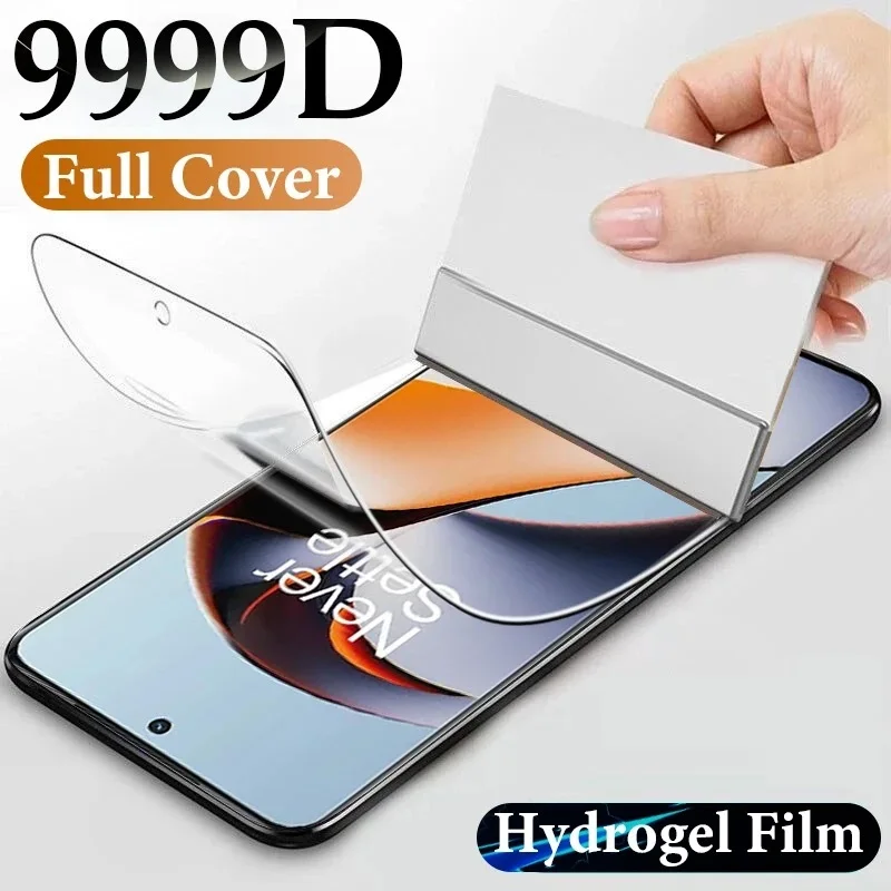 For OnePlus 11 11R Hydrogel Film Screen Protector On OnePlus 10T 10R 10 Pro 9 9R 9RT Nord 2 T CE 3 2 Lite N20 N10 N100 N300 Film