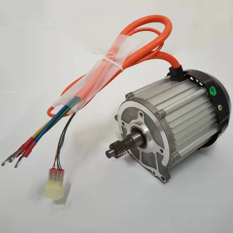 60V 1500W electric three or four wheelers permanent magnet synchronous vector sine wave brushless motor