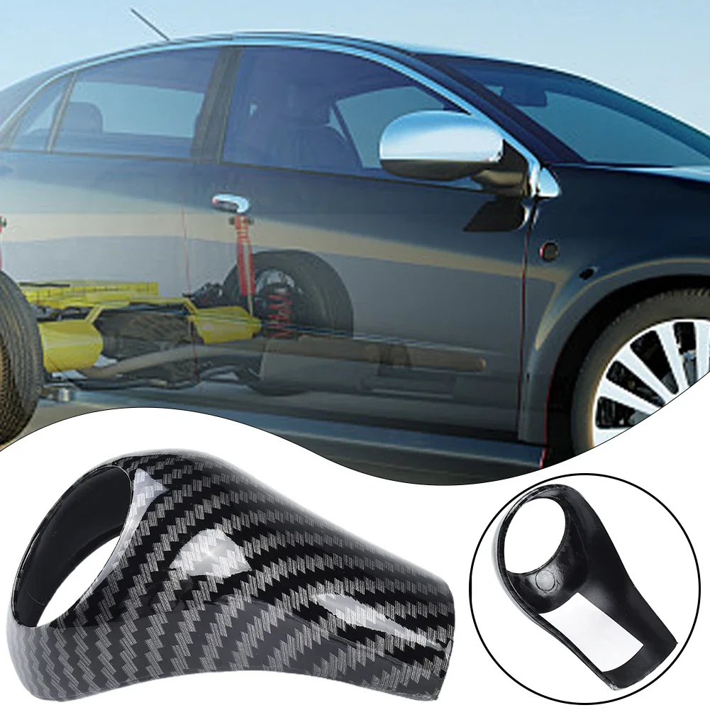 

1pc For Mercedes For Benz W204 W212 A C E GLS Class Gear Shift Knob Decorative Carbon Fiber Gear Lever Sleeve Car Protect Cover