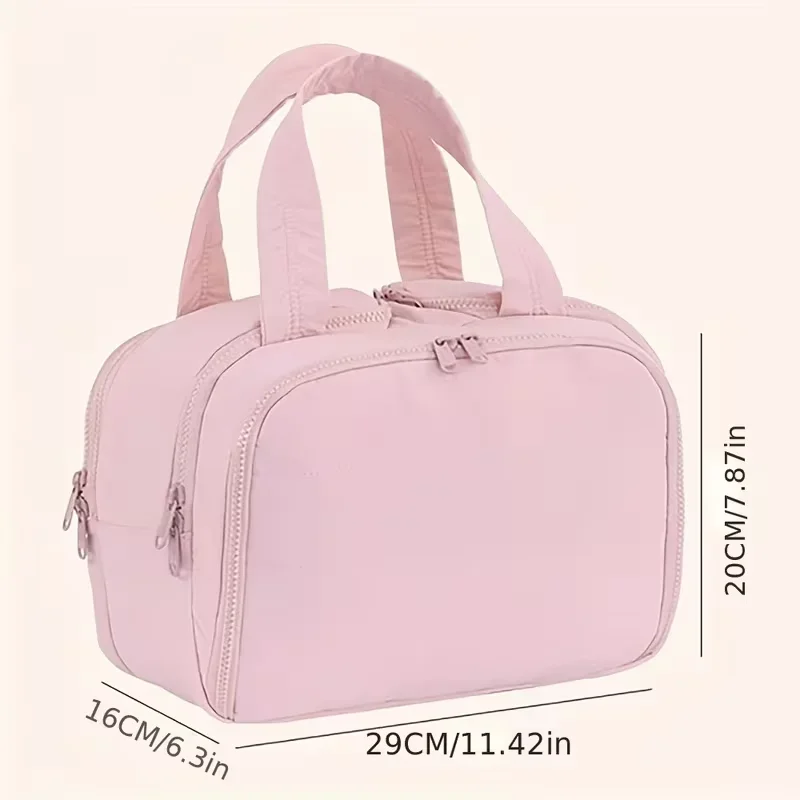 High-quality Large Capacity Travel Cosmetic Bag,Multi-Functional Toiletry Organizer with Luggage Sleeve for Vacation & Daily Use