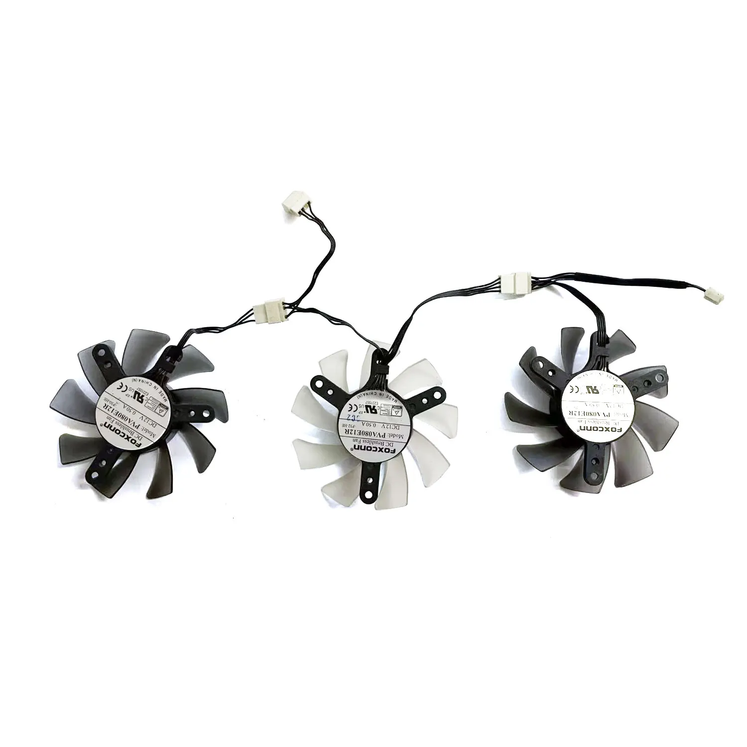 Cooler Fan 75MM 4PIN PVA080E12R for ASRock RX 5700 5700XT 8GB Phantom Graphics Card Cooling Fan
