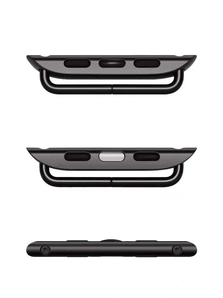 Apple Watch 시리즈 용 커넥터 어댑터 ultra 2 49mm 밴드 Apple Watch 용 스테인레스 스틸 커넥터 44mm 45/41mm 9 8 7 SE 5 4