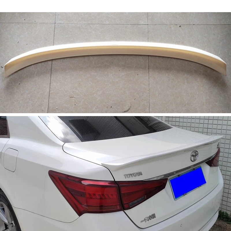 For Toyota Crown 2015 2016 2017 2018 Year Spoiler Factory Style Rear Wing Body Kit Accessories ABS Plastic