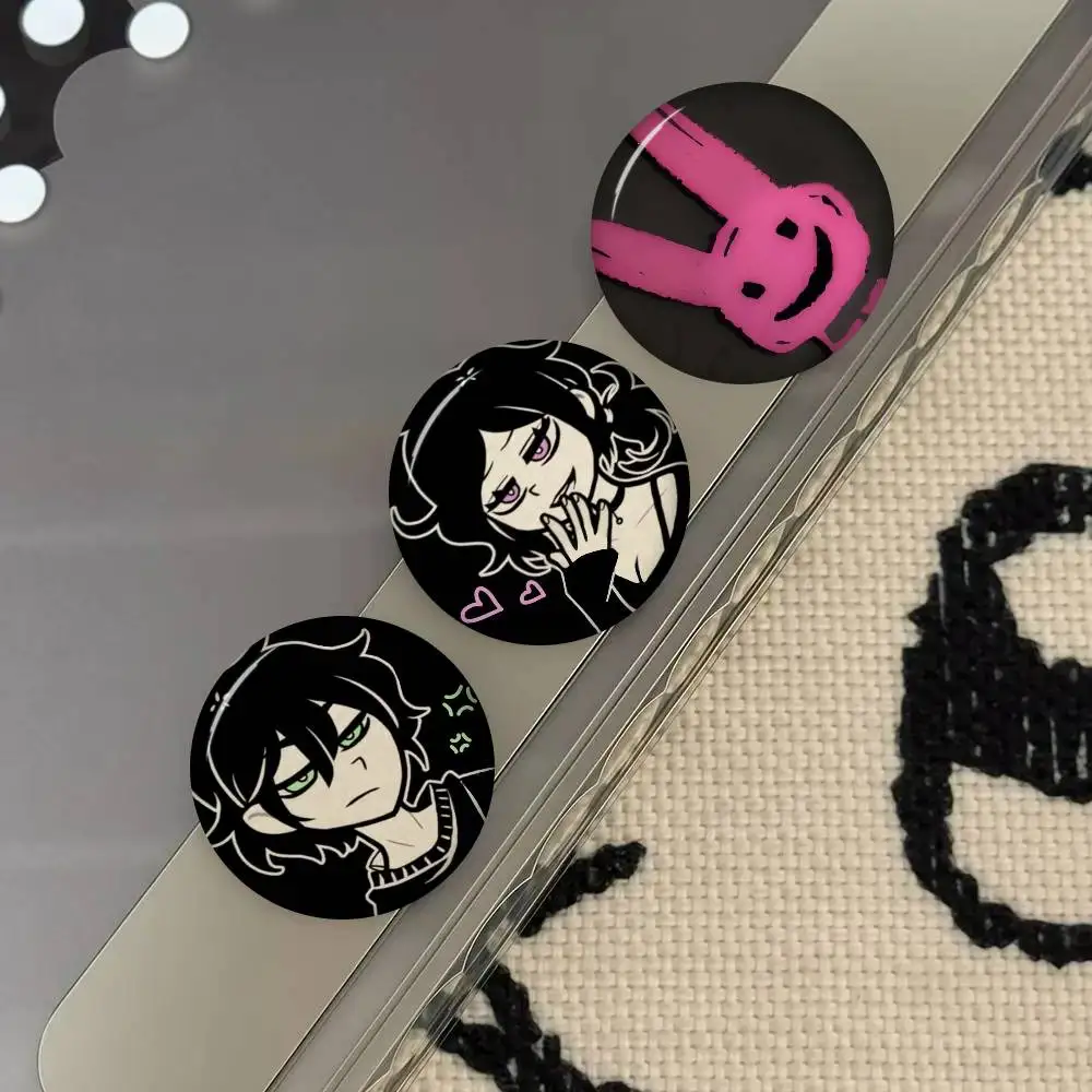 Game The Coffin of Andy and Leyley Series Pins Funny Badge Interesting Cartoon Animals Brooches Backpack Clothes Gift Accessory