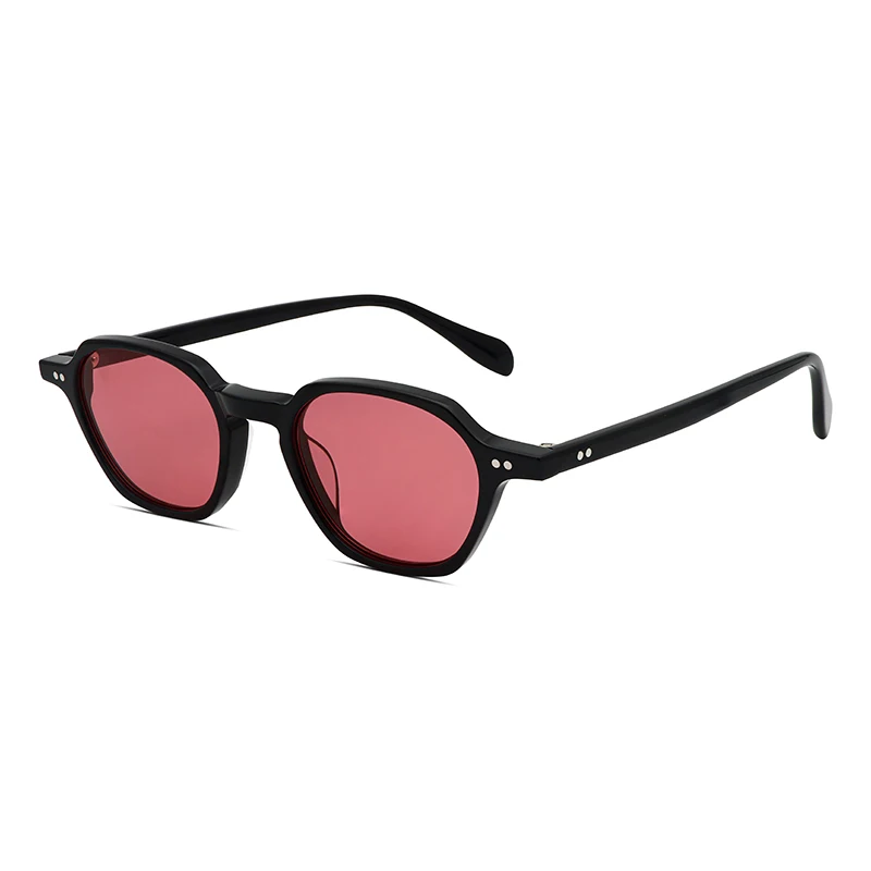 

FocusAid Retro Classic Fashion Women Sunglasses Men Brand Designer High Quality Acetate Sunglasses UV400 Metal Hinge Nylon Lens