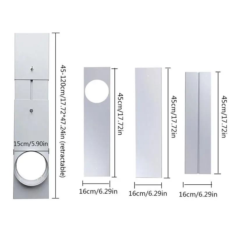 Рисунок 6 - Портативный оконный комплект для кондиционера