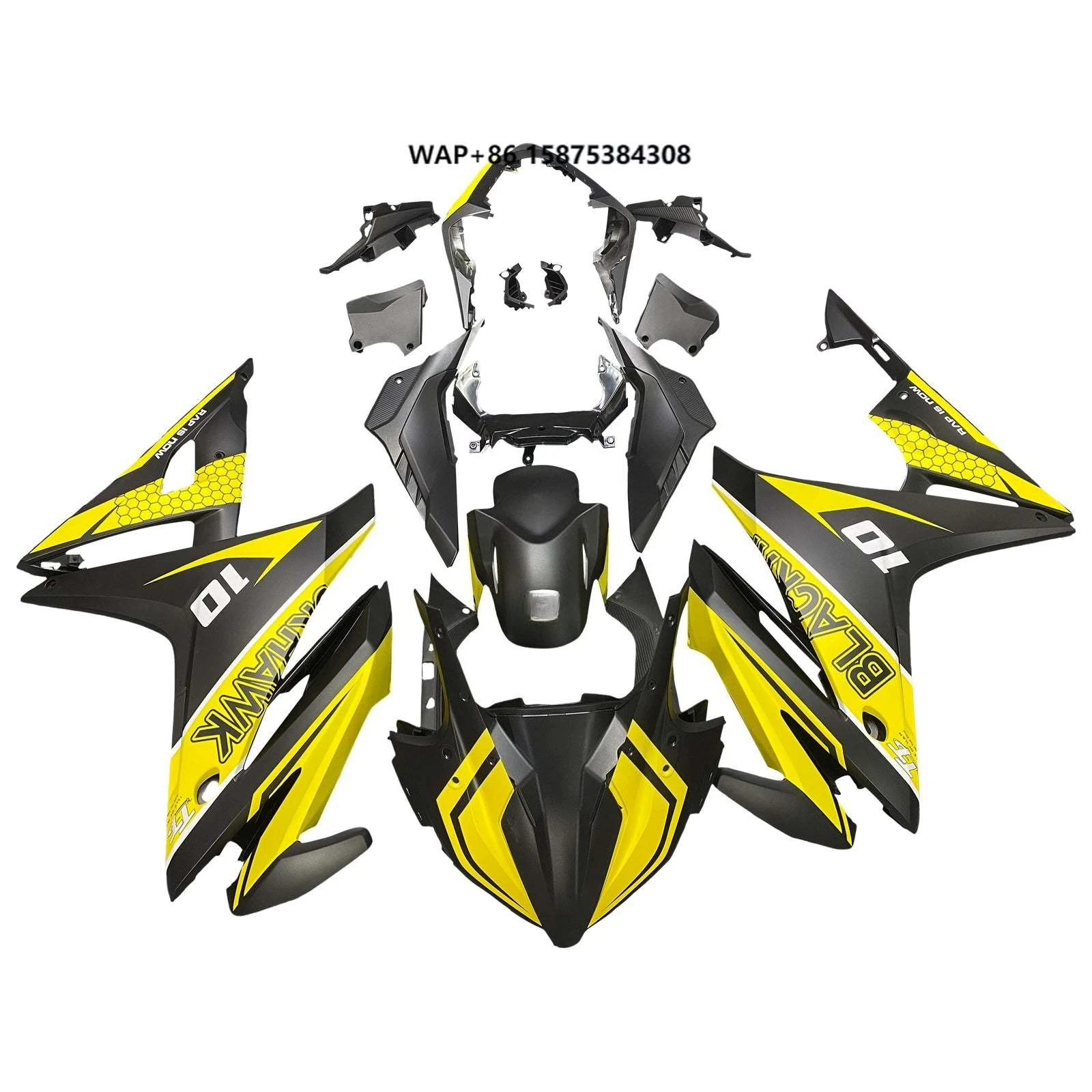 

Fairings Kit for Honda CBR500R 2016 2017 2018 White Black Bodywork Panels Abs Plastic Motorcycle Fairing Kit