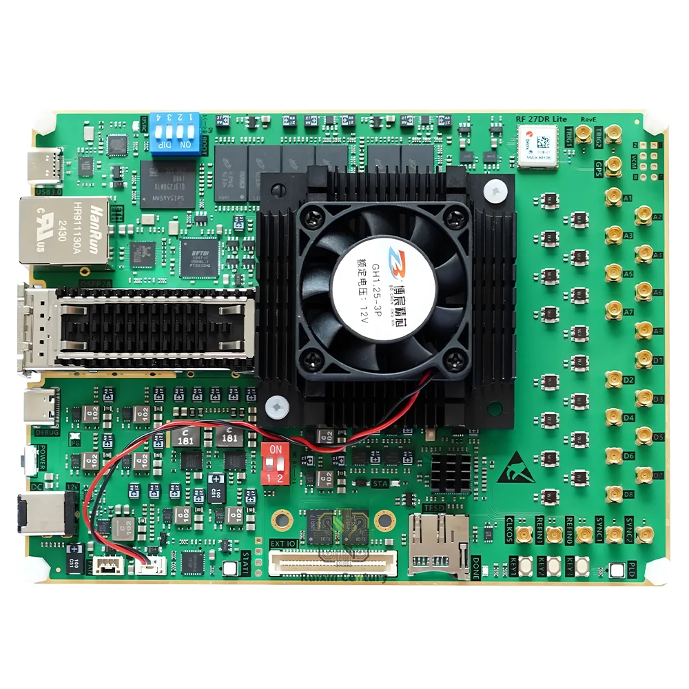 XCZU27DR RFSOC 27DR RF-27DR-Lite FOR Xilinx ZYNQ RF Wireless Development Board 8x ADC 4.096GSPS 8x DAC 6.554GSPS 930K Cells 4272