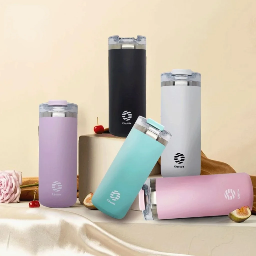 

FEIJIAN-Stainless Steel Coffee Thermos Bottle, Thermal Mug, Leakproof, Car Vacuum Flasks, Travel Cup, Portable, 480ml, 600ml