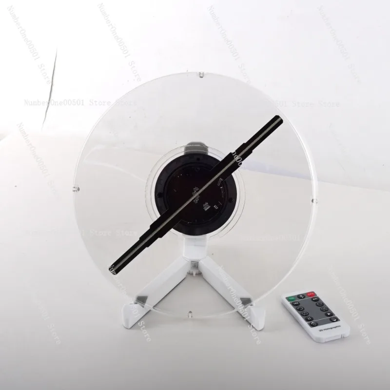 28CM Desktop Transparent Naked Eye 3D Hologram Fan LED Display Screen for Advertising & Retail