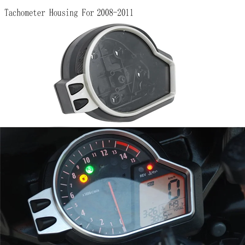 

Motorcycle Speedometer Case Instrument Cover Tachometer Housing For HONDA CBR1000 CBR 1000 RR 2008-2011