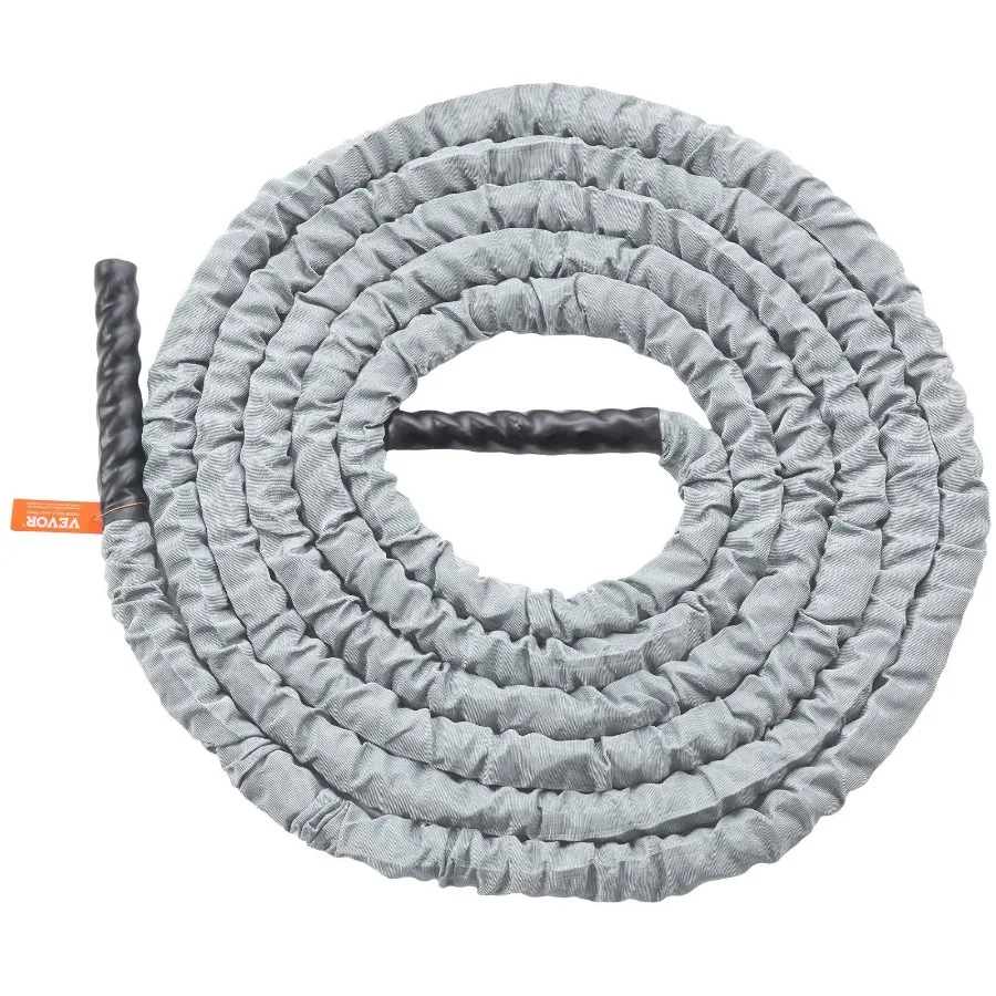 

Battle Rope 1.5 30Ft Gym Workout Strength Training Exercise Fitness Rope