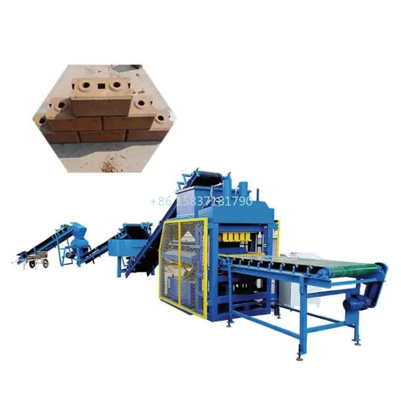 China New Arrival Brick Making Machine Hydraform Brick Making Machine Multi Interlock Brick Making Machine Deposit for France