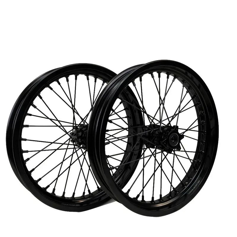 

UltraLight Racing Antis Sigma Supermoto 17 Inch Anodized Aluminum Alloy Wheels Set For Motorcycle