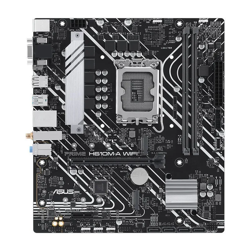 Запчасти для ASUS PRIME H610M-A WIFI с поддержкой DDR5 Intel H610/LGA 1700