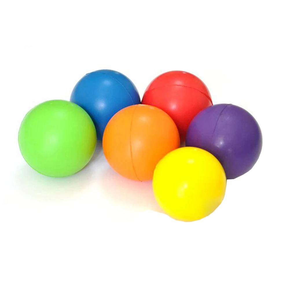 Bouncy High Bouncing Balls for Kids Sensory Fidget Toys Stress Relief Hole Ball Sports Training Ball Outdoor Games