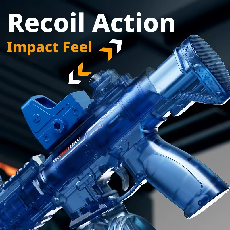 Electric Water Guns Large Capacity Powerful Squirt Automatic Water Gun Summer Beach Outdoor Game Toys For Boys Kid Birthday Gift