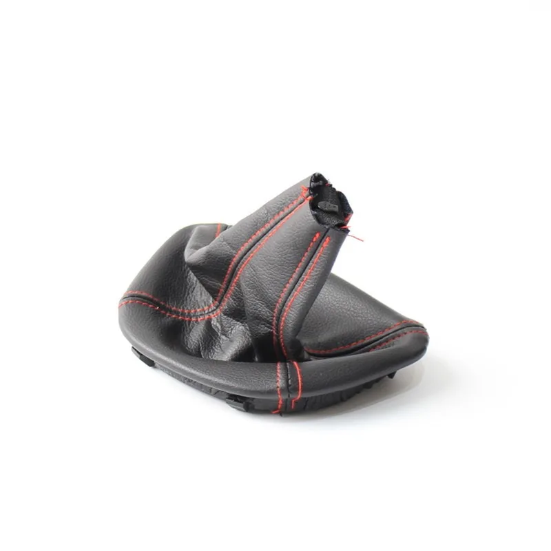 Red Stitching Leather Car Shift Gear Knob Lever Gaitor Boot Dust ProofCover For Mercedes Benz W639 VITO 2003 2004 2005 2006-2010