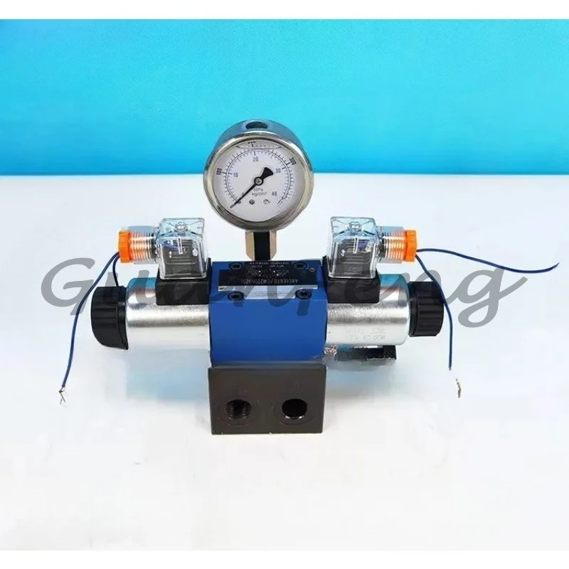 Hydraulic cylinder two-way solenoid valve 12V 24V 220V electric directional valve