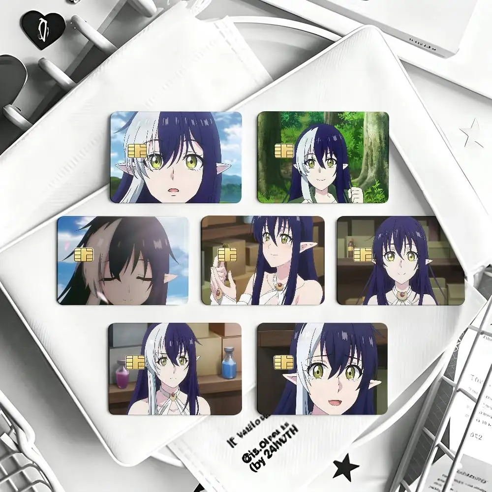 Tiera Lucent The New Gate Card Sticker Cartoon Art Credit Card Skin Anti Scratch Bank Debit Card Decal