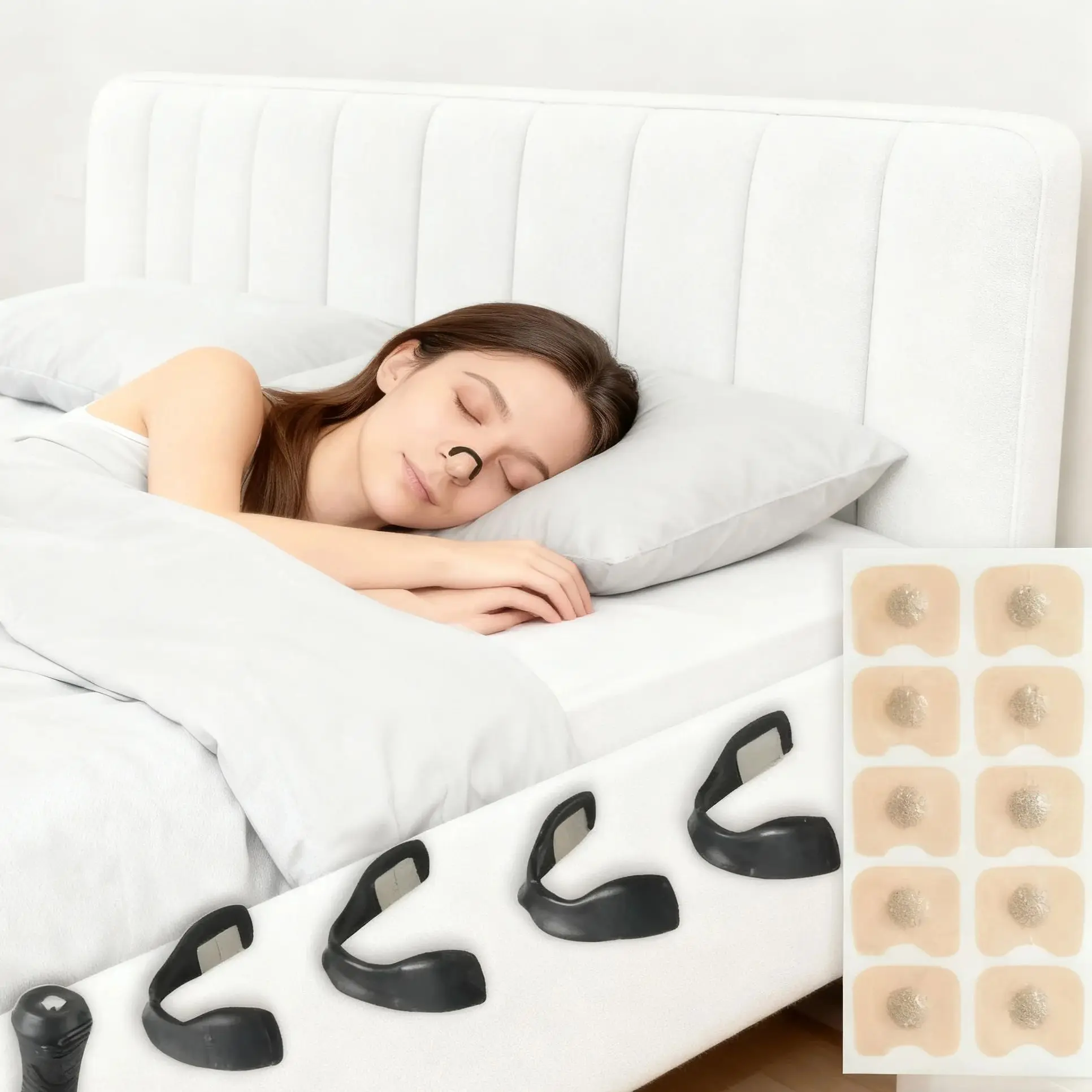 

Tired of snoring ruining sleep This nasal patch boosts airflow—breathe easy, sleep quiet, wake refreshed！！！
