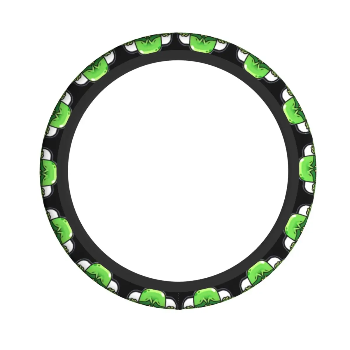 غطاء عجلة القيادة بدون حلقة داخلية Clashed Royales مخصص لتقوم بها بنفسك لوازم السيارات لعبة أغطية السيارات الناعمة جناح