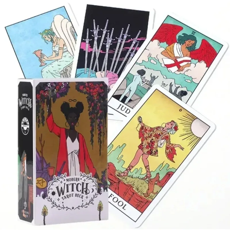 The Modern Witch Tarot Deck Guidebook Card Table Card Game Magical Fate Divination Card Board game