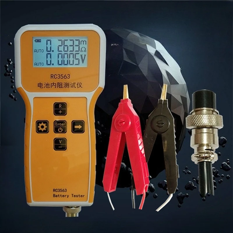 Battery internal resistance tester Handheld lithium lead acid lithium battery tester