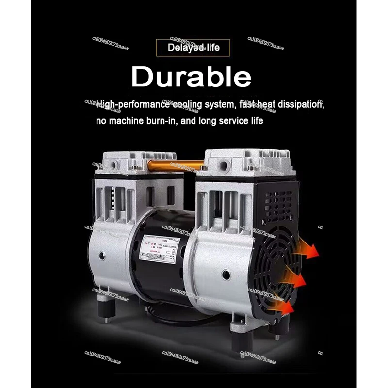 Air Compressor Accessories Pumping Pump Head Copper Wire Silent Oil-Free Engine Pump Head - view 4