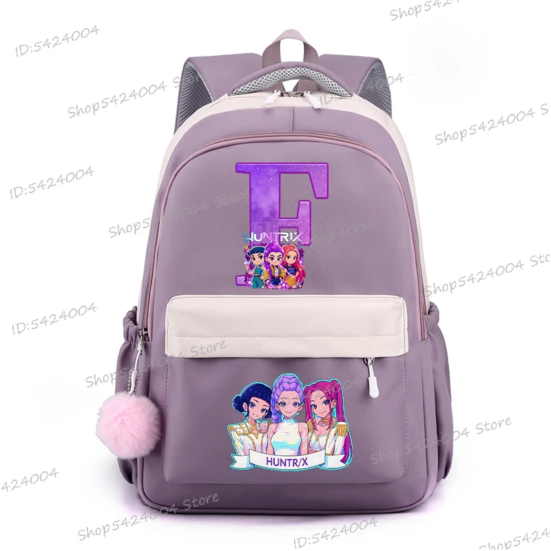 حقائب ظهر لشخصيات الفيلم الأبجدية الإبداعية للمدرسة للأولاد والبنات حقيبة ظهر عصرية للطلاب 2025 حقيبة مدرسية للأطفال