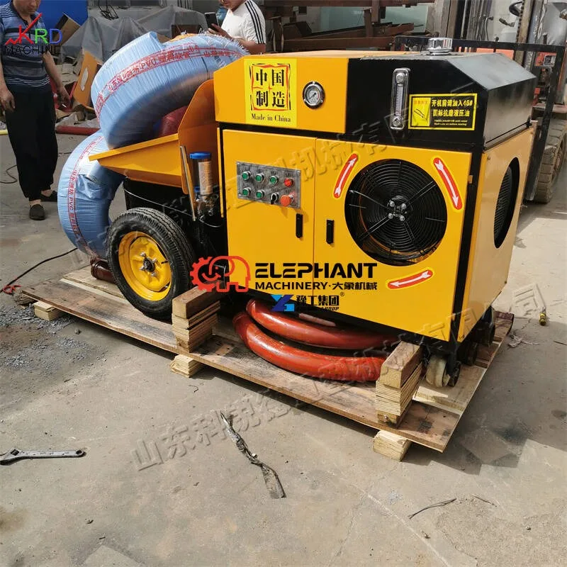 Diesel Powered Cement Machine High Quality Concrete Electric Delivery Pump Equipment Suitable for Construction Project